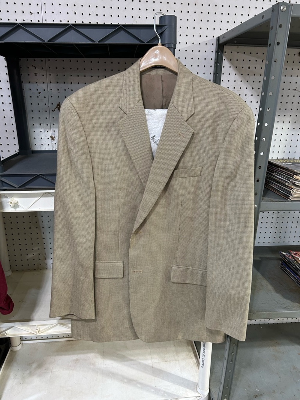 Ralph Lauren Men's Classic Tan Blazer - Versatile Lightweight Suit Jacket